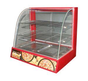 Exhibidor mantenedor calor curvo 6EH19