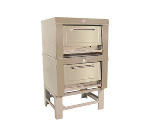 Horno a gas 2 cámaras silver Maigas