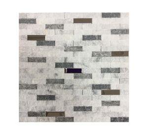 Mosaico 30x30 cm Piedra gris