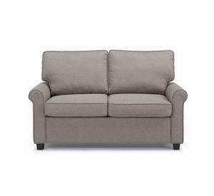 Sofá cama Felicitas tela gris