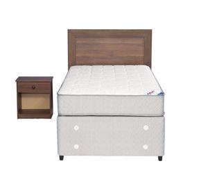 Diván 1.5 plazas Therapedic + set Asturias Flex