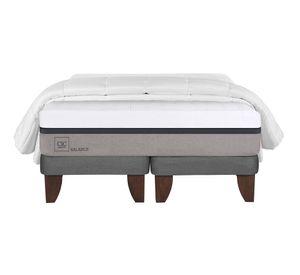 Cama europea 2 plazas Balance base dividida + plumón Cic