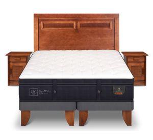Cama europea 2 plazas Súper premium base dividida + set Milán Cic