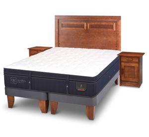 Cama europea 2 plazas Súper premium base dividida + set Milán Cic