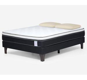 Cama europea 2 plazas New style 6 + almohadas Memory max Rosen