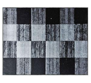 Alfombra frise 150x200 cm Caved D4 negro Idetex