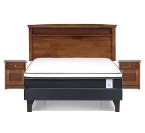Cama europea New Style 6 2 Plazas + set Veneto