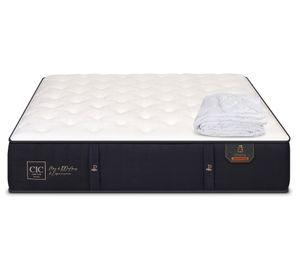 Colchón 2 plazas Premium 190 cm + cubrecolchón Cic
