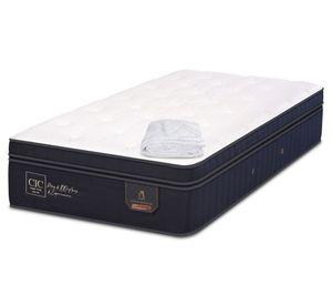 Colchón 1.5 plazas x 190 cm Súper premium + cubrecolchón Cic