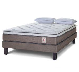 Cama europea 2 plazas New style 6 + almohadas Extra Rosen