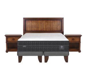 Cama europea súper king Lux + set Monterrey Cic