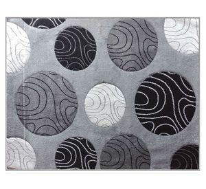 Alfombra frise 150x200 cm Caved circles Idetex