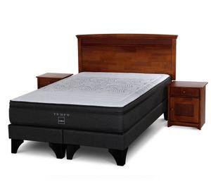Cama europea 2 plazas Tempo base dividida + set Veneto Rosen