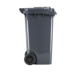 Basurero tapa ruedas gris 120 lt