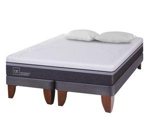 Cama europea king Ortopedic advance + almohadas Cic
