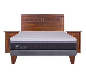 Cama europea 2 plazas Ortopedic advance + set Milán Cic