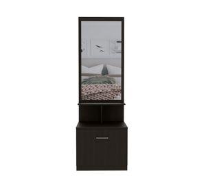 Velador multifuncional 1 cajón Z-54R wengue TuHome