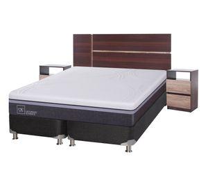 Box spring 2 plazas Ortopedic advance base dividida B5 + set Enio Cic