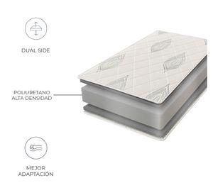 Cama europea 1.5 plazas x 190 cm Danubio Celta