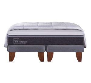 Cama europea king Ortopedic Advance + plumón Cic