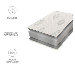 Cama europea 1 plaza x 190 cm Danubio Celta