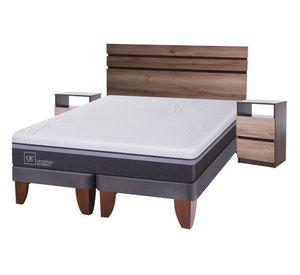 Cama europea king Ortopedic advance + set Ares Cic