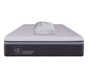 Colchón 1.5 plazas x 190 cm Ortopedic advance + cubrecolchón Cic