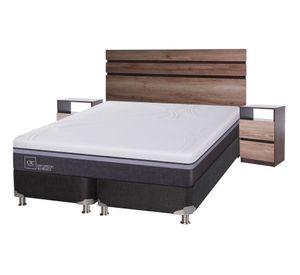 Box spring 2 plazas Ortopedic advance base dividida B5 + set Ares Cic
