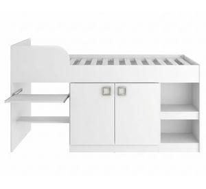 Cama infantil Multifunción 105x193x84 cm blanca