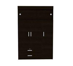 Clóset 5 puertas 2 cajones Z-120 wengue TuHome