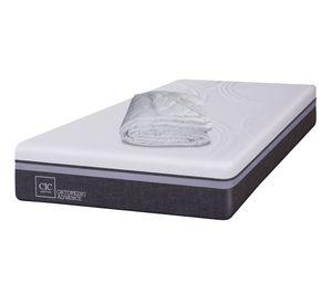 Colchón 1 plaza x 190 cm Ortopedic advance + cubrecolchón Cic