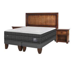 Cama europea king Lux + set Monterrey Cic