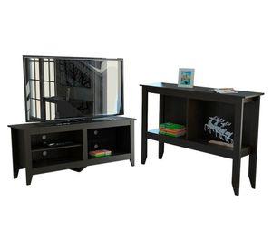 Rack TV 65'' + arrimo Esencial wengue TuHome