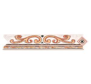 Pack listel Ravena diseño 5.5x26 cm 4 un.