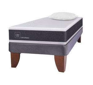 Cama europea 1 plaza Ortopedic + almohada Cic