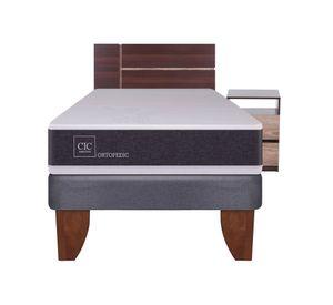 Cama europea 1.5 plazas Ortopedic + set Enio Cic