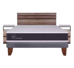 Cama europea 2 plazas Ortopedic + set Ares Cic