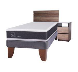 Cama europea 1.5 plazas Ortopedic + set Ares Cic