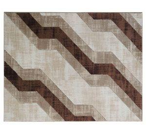 Alfombra 170x230 cm Frize carved D5 crema Idetex