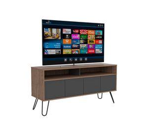 Rack TV 55'' Vassel miel/plomo TuHome