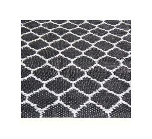 Alfombra kala 70x110 cm D1 negro Idetex