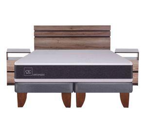 Cama europea king Ortopedic + set Ares Cic