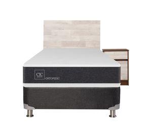Box spring 1.5 plazas Ortopedic B5 + set Legno Cic