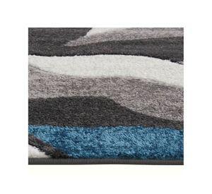 Alfombra frise carved 150x200 cm Florida D5 gris Idetex
