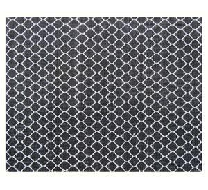Alfombra kala 120x170 cm D1 negro Idetex