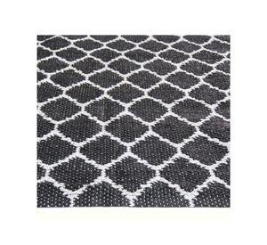 Alfombra kala 120x170 cm D1 negro Idetex