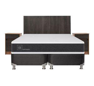 Box spring king Ortopedic B5 + set Espresso Cic