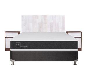 Box spring 2 plazas Ortopedic B5 + set Legno Cic