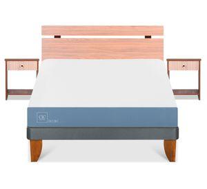 Cama europea 2 plazas x 190 cm Excellence + set Olmo Cic