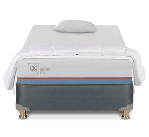 Box americano 1.5 plazas Excellence plus + almohada + plumón Cic